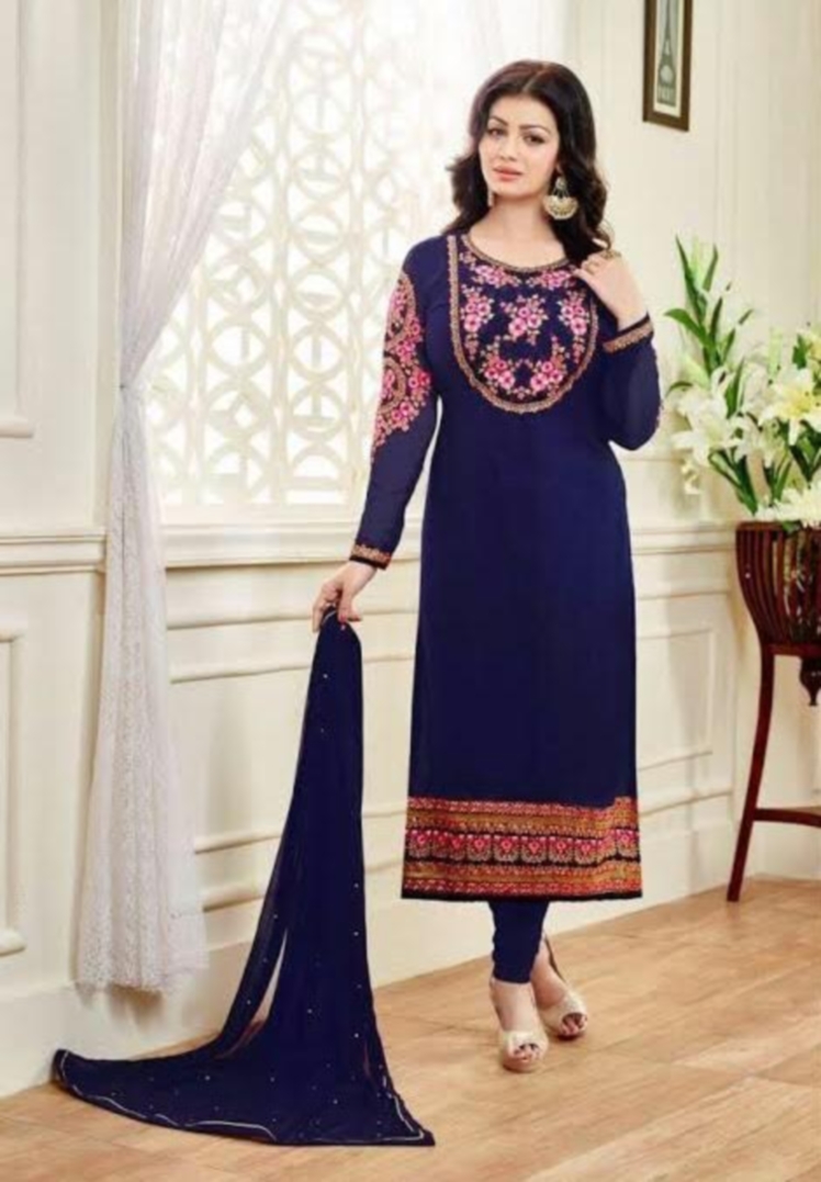 churidar designs for fat ladies